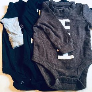 3 Baby Onesies